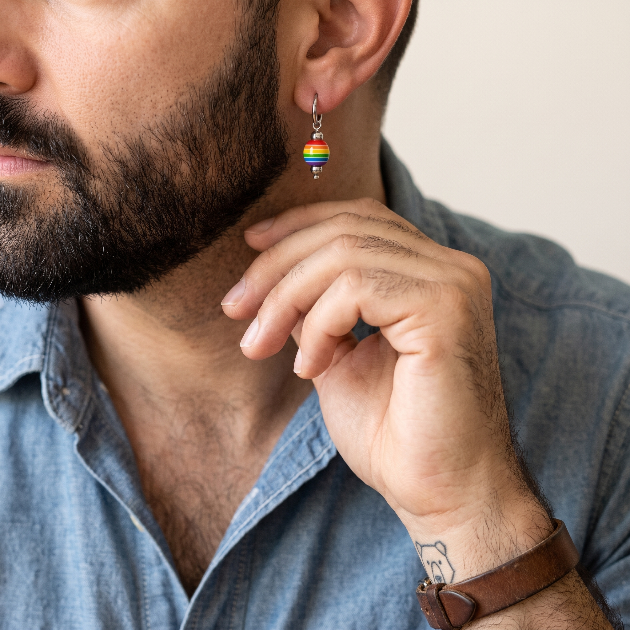 Rainbow Orbit Earrings