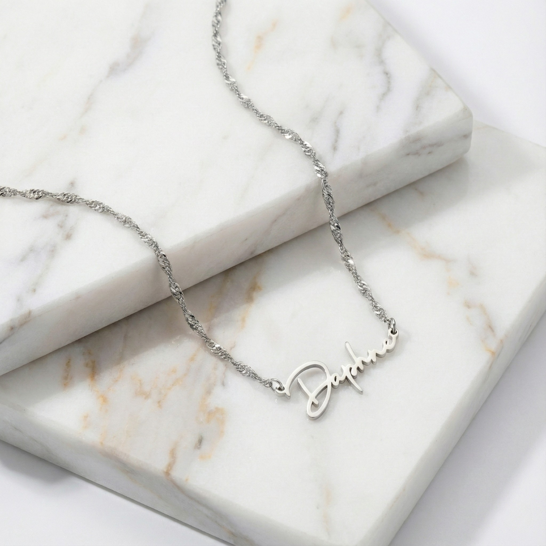 Singapore Chain Personalised Necklace