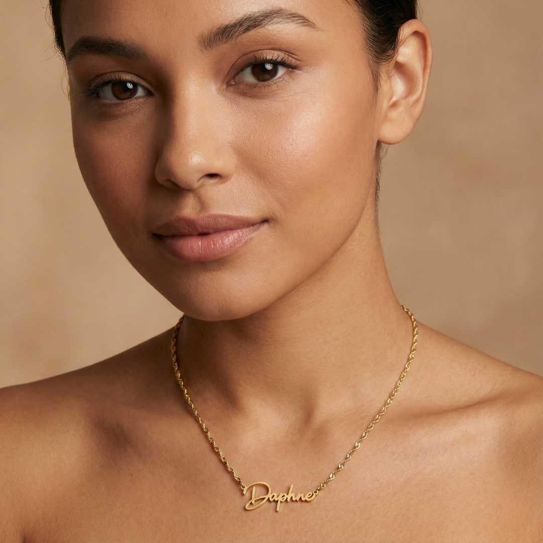 Singapore Chain Personalised Necklace