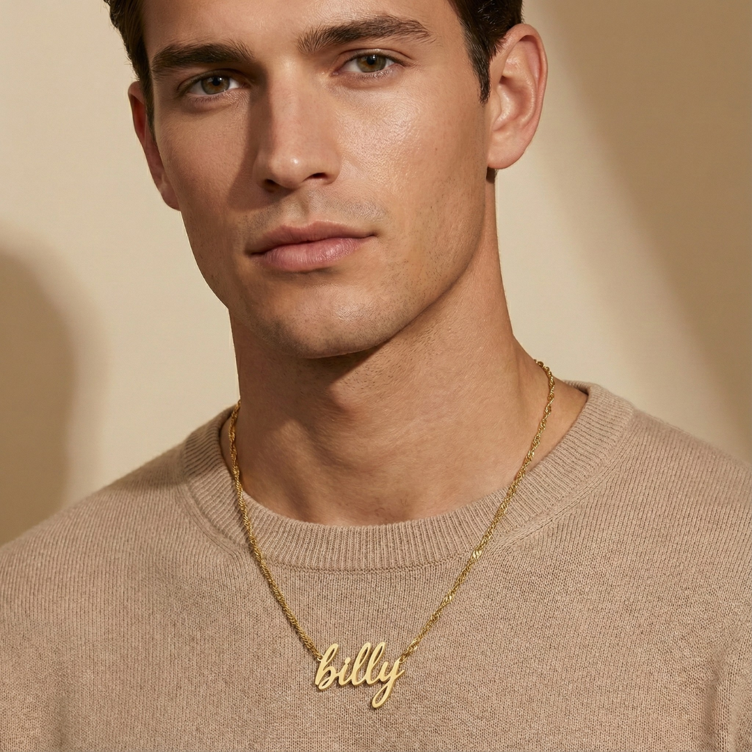 Singapore Chain Personalised Necklace