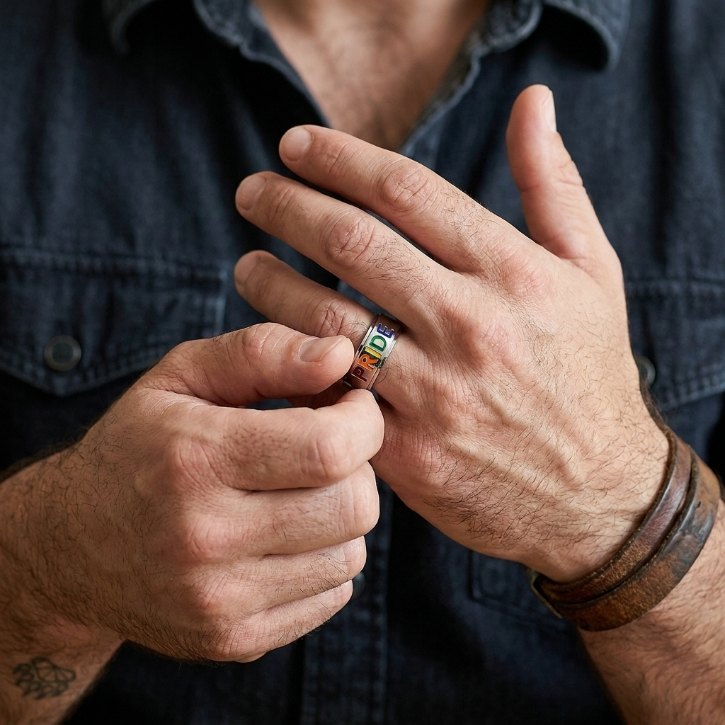 Spinning Pride Ring