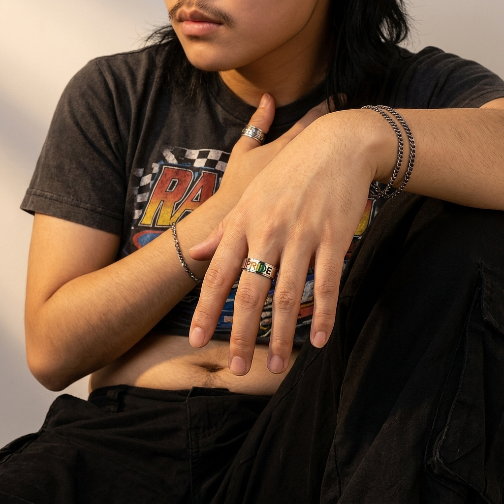 Spinning Pride Ring