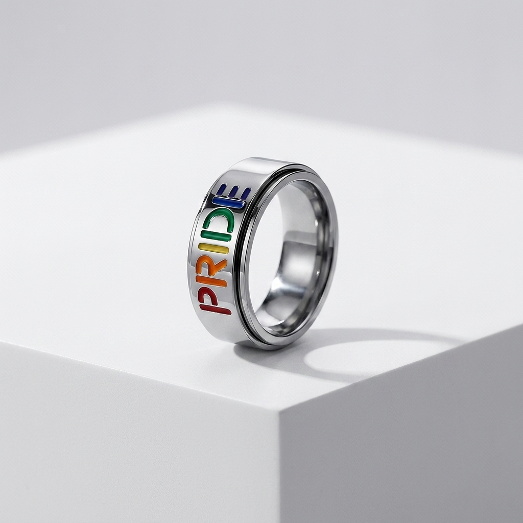 Spinning Pride Ring