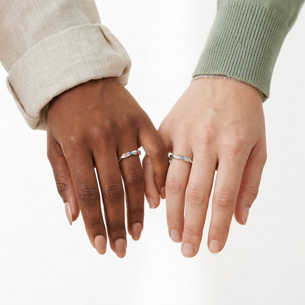 Twisted Love Ring
