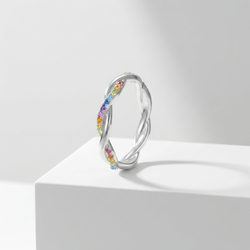 Twisted Love Ring