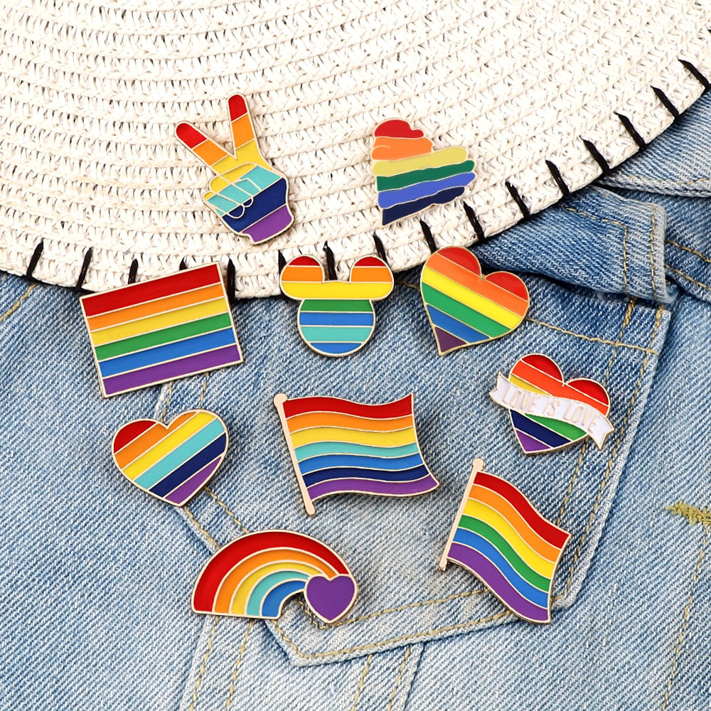 Funky Pride Badges