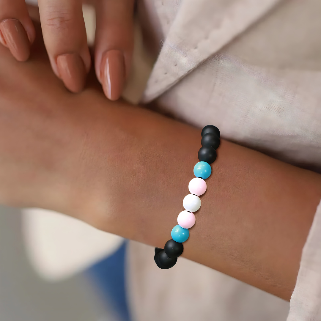 Transgender Bead Bracelet