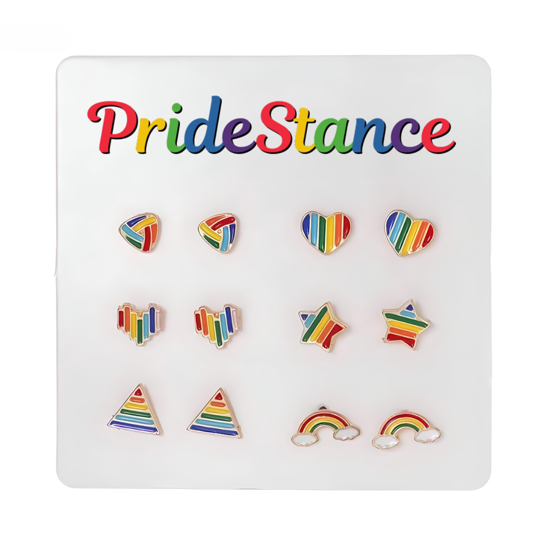 6 Pack - Pride Earrings