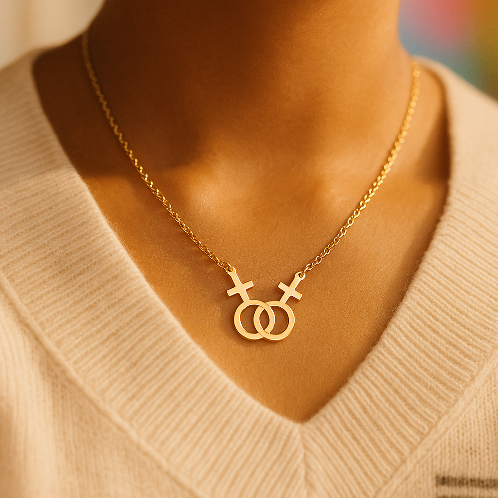 Lesbian Love Necklace