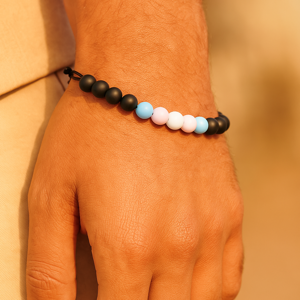 Transgender Bead Bracelet