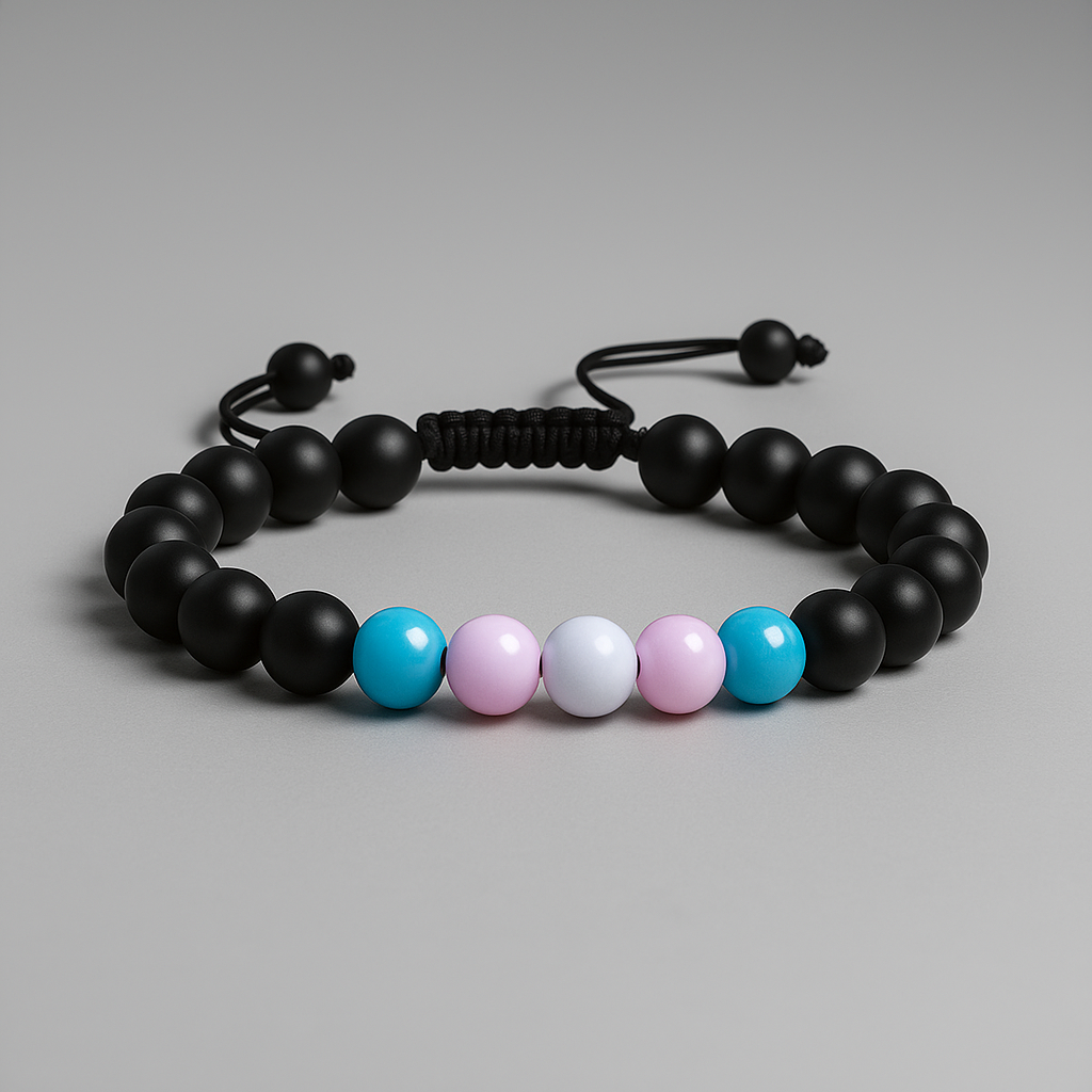 Transgender Bead Bracelet