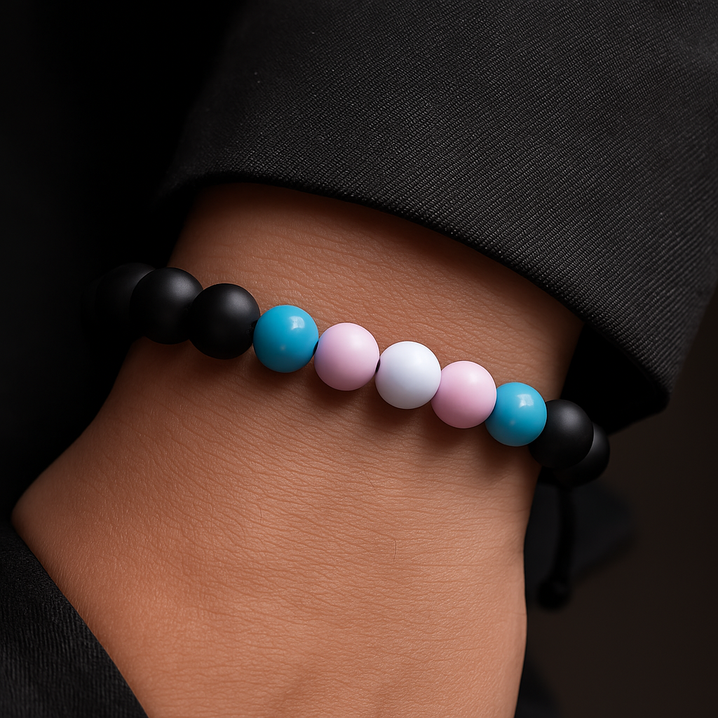 Transgender Bead Bracelet