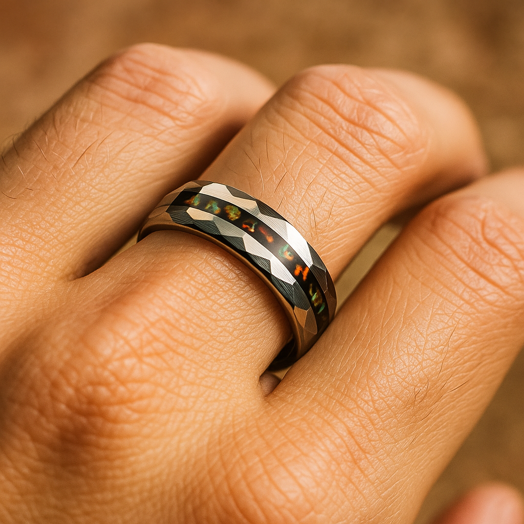 Galaxy Tungsten Ring