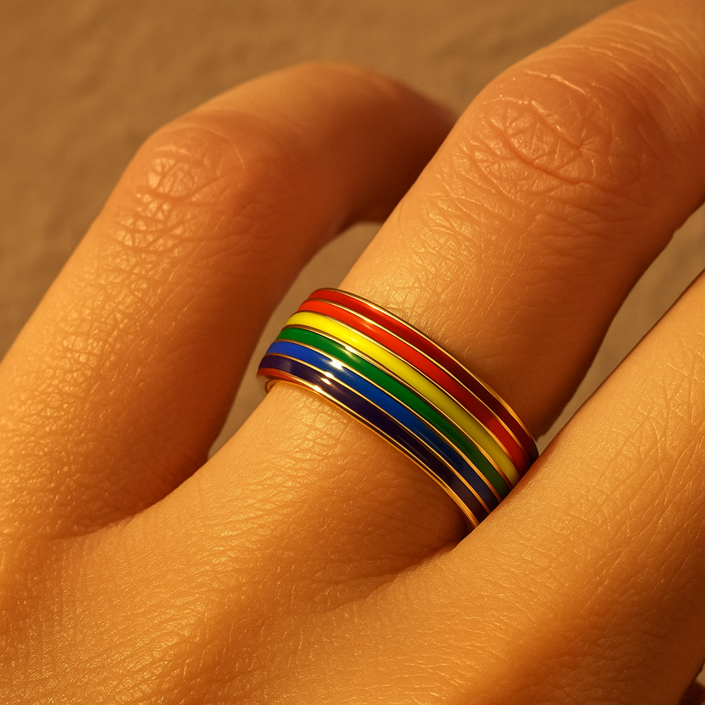 Liberation Rainbow Ring
