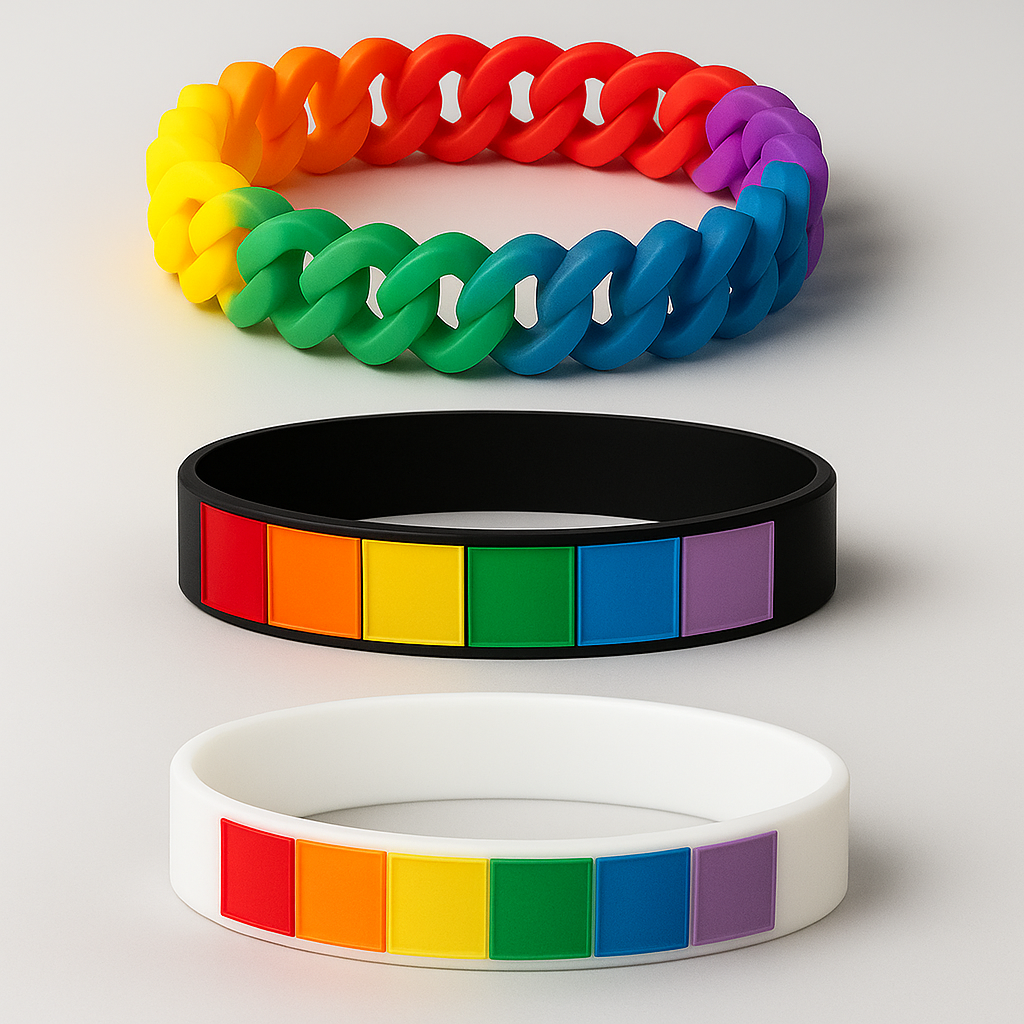 Silicon Pride Stance Bracelet