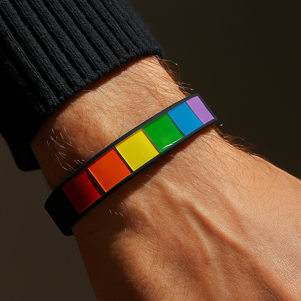 Silicon Pride Stance Bracelet