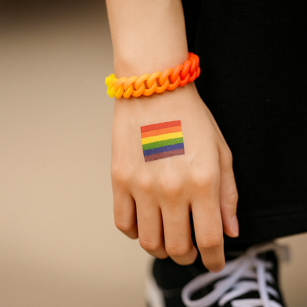 Silicon Pride Stance Bracelet