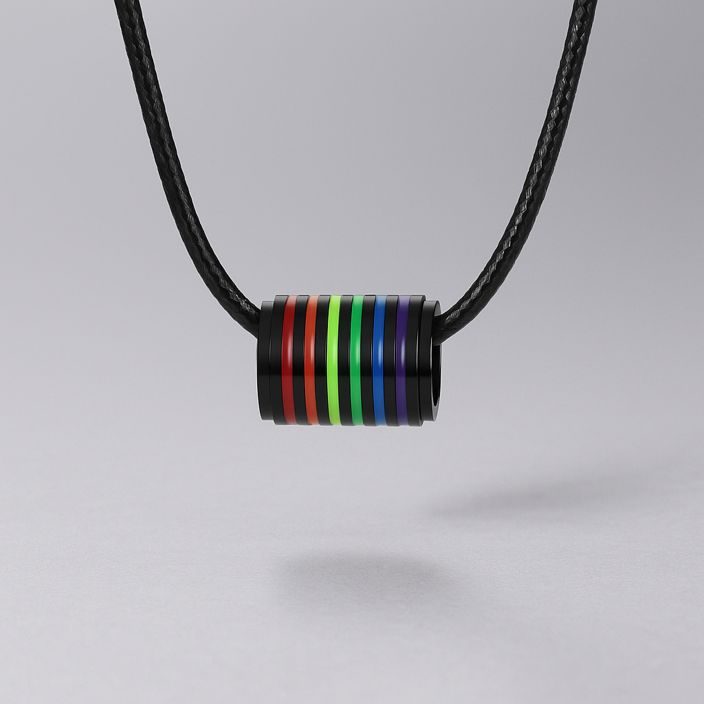 Rainbow Tunnel Necklace