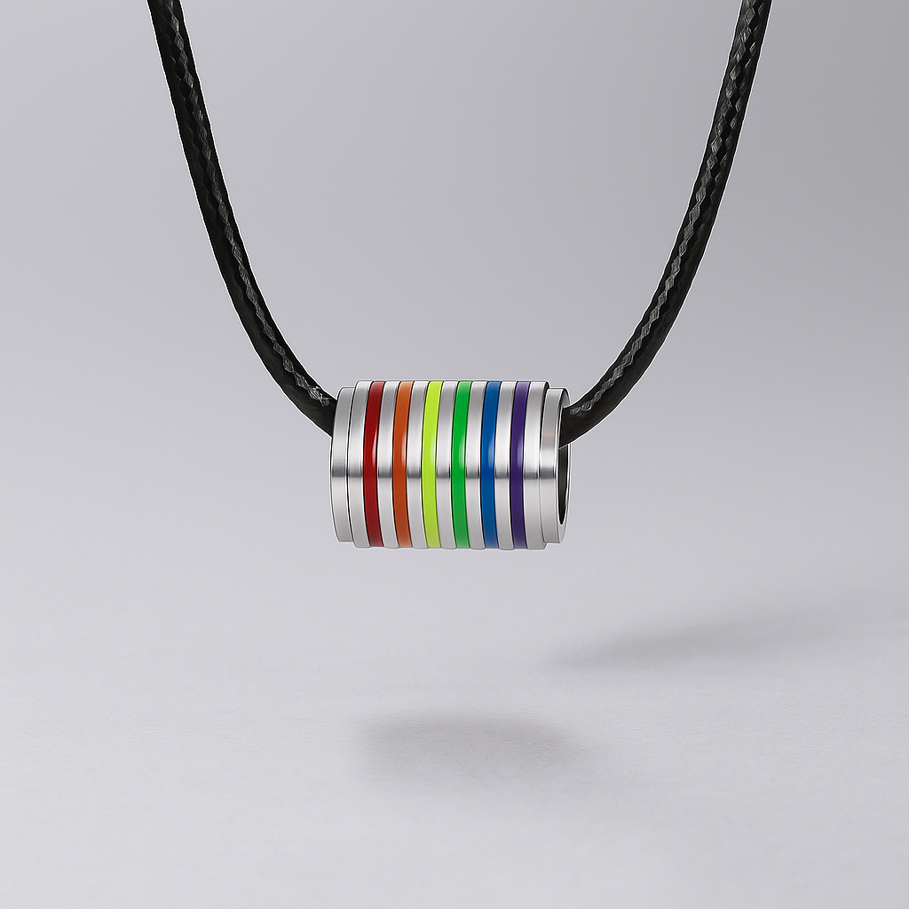 Rainbow Tunnel Necklace