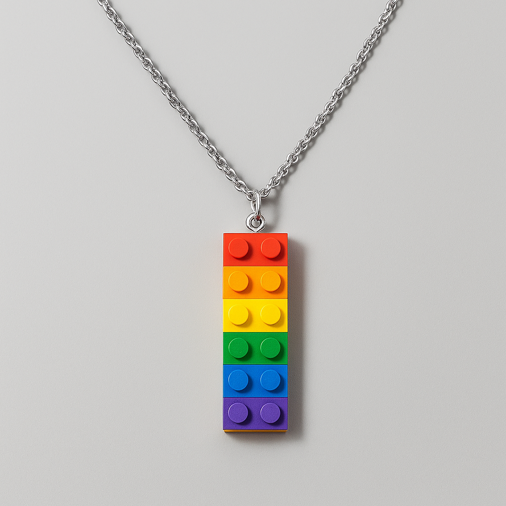Lego Pride Necklace