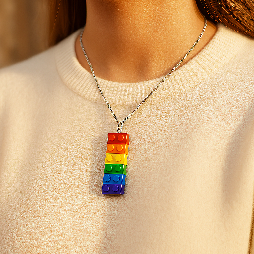 Lego Pride Necklace