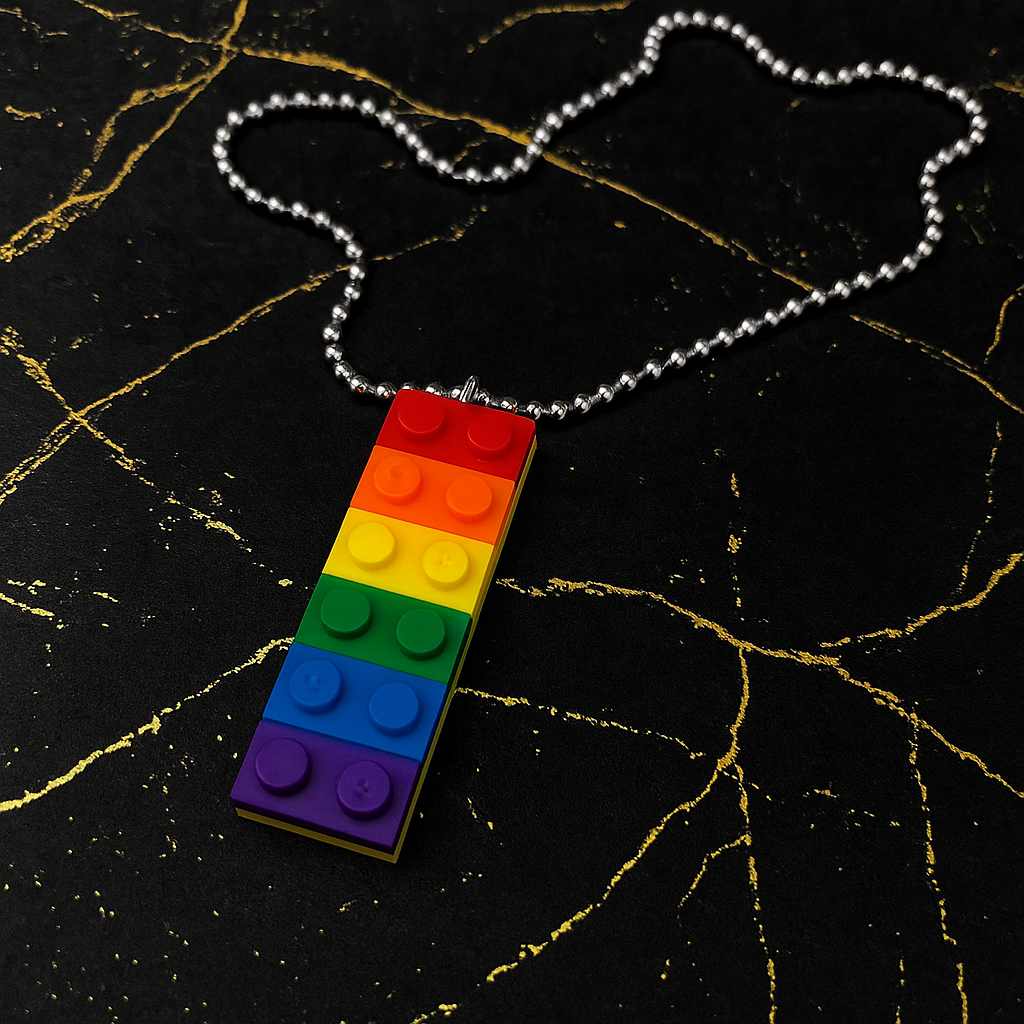 Lego Pride Necklace