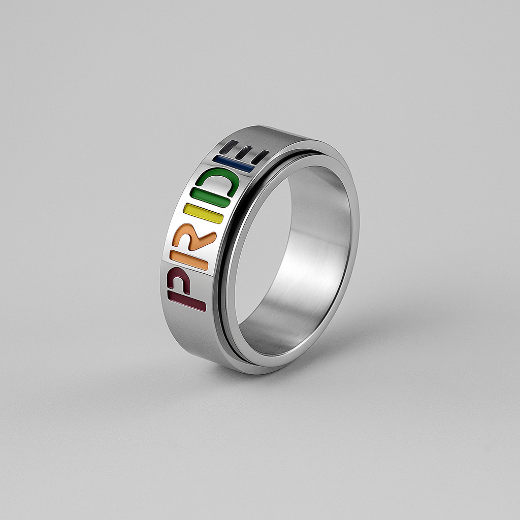 Spinning Pride Ring