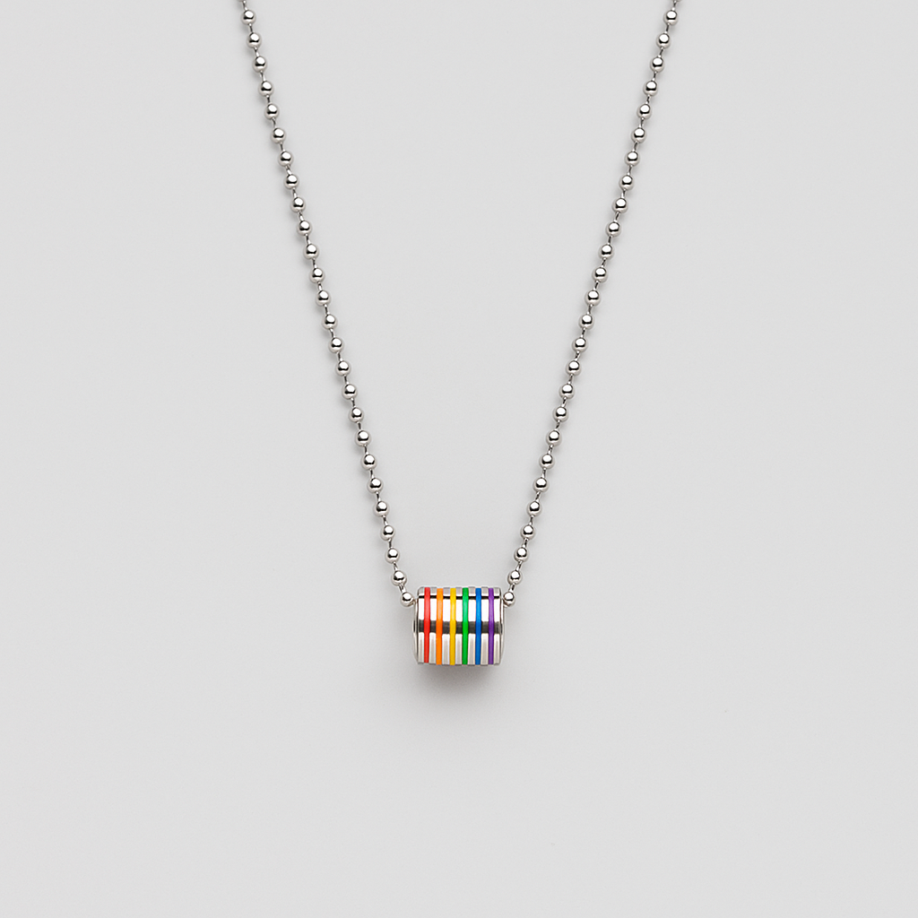 Rainbow Charm Necklace