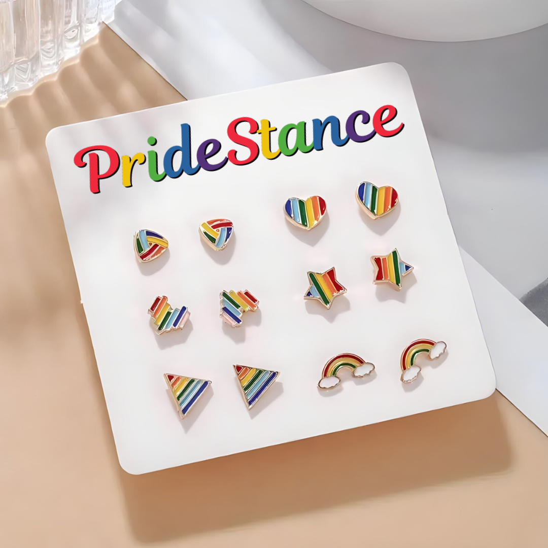 6 Pack - Pride Earrings