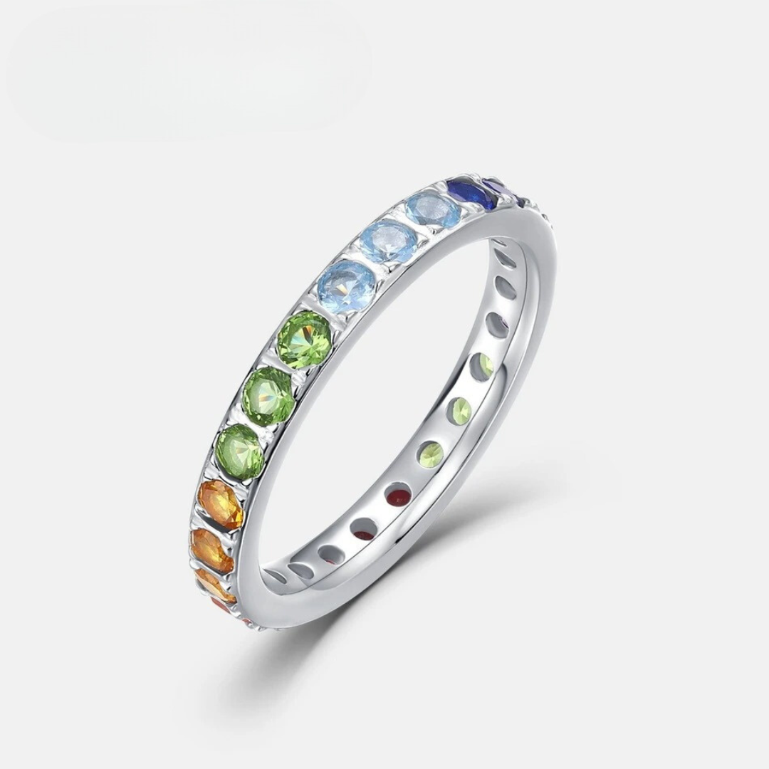 Jeweled Love Ring