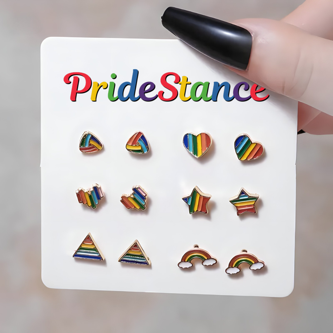 6 Pack - Pride Earrings