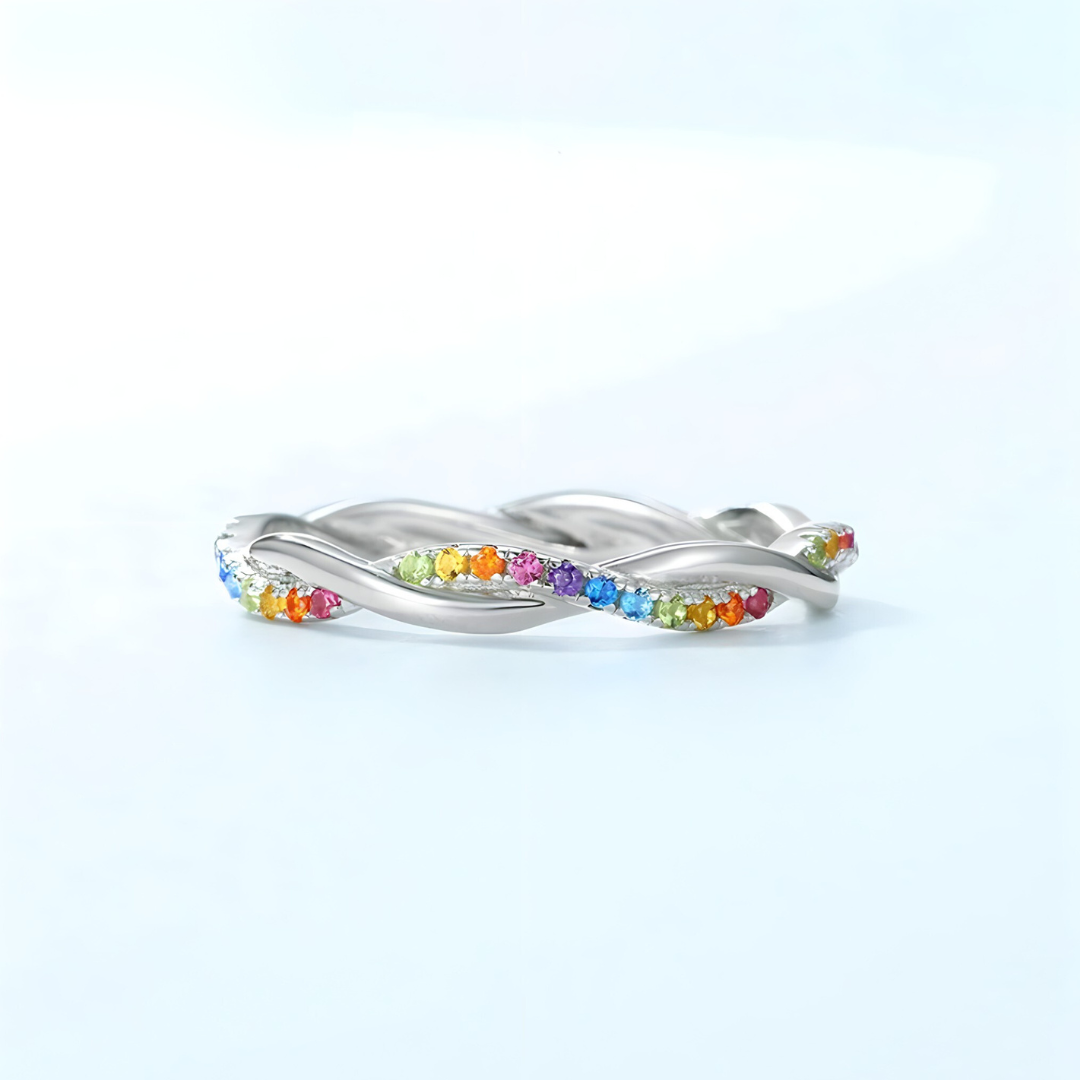 Twisted Love Ring