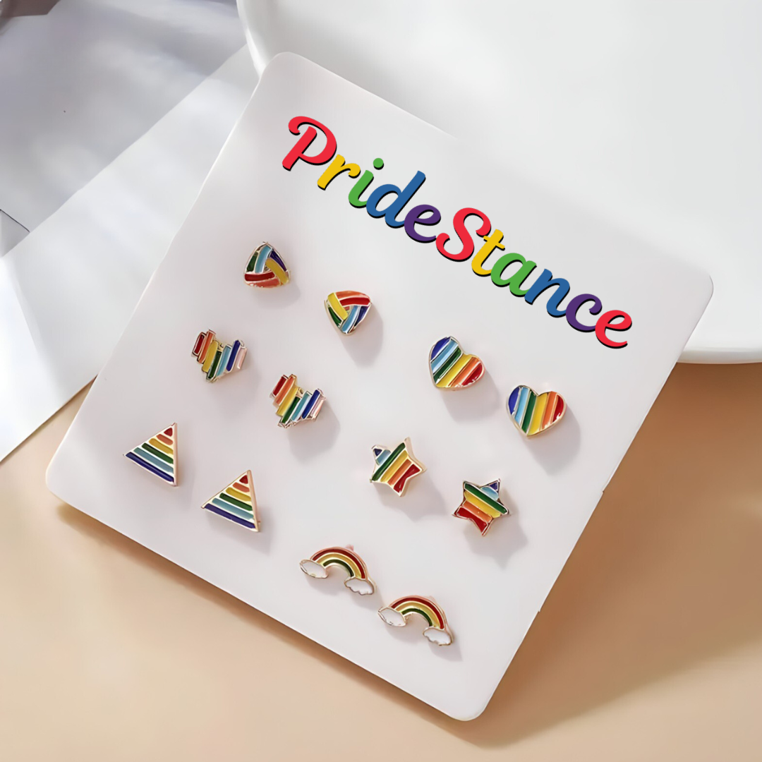 6 Pack - Pride Earrings