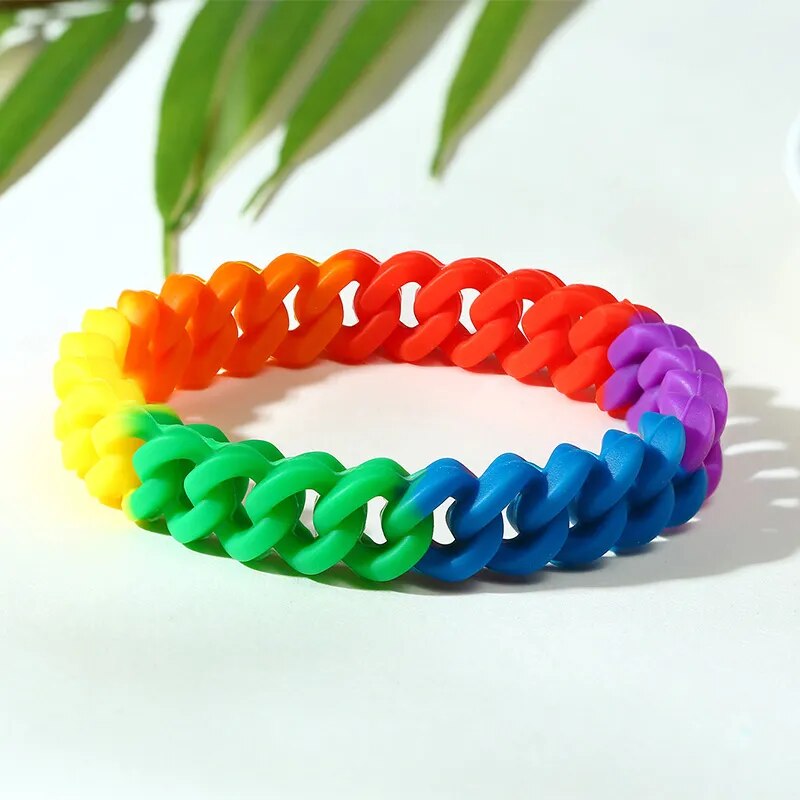 Silicon Pride Stance Bracelet