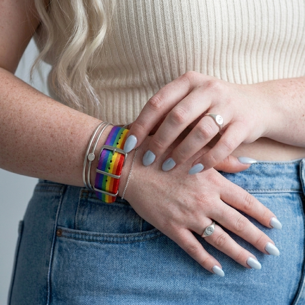 Rainbow Strap Bracelet