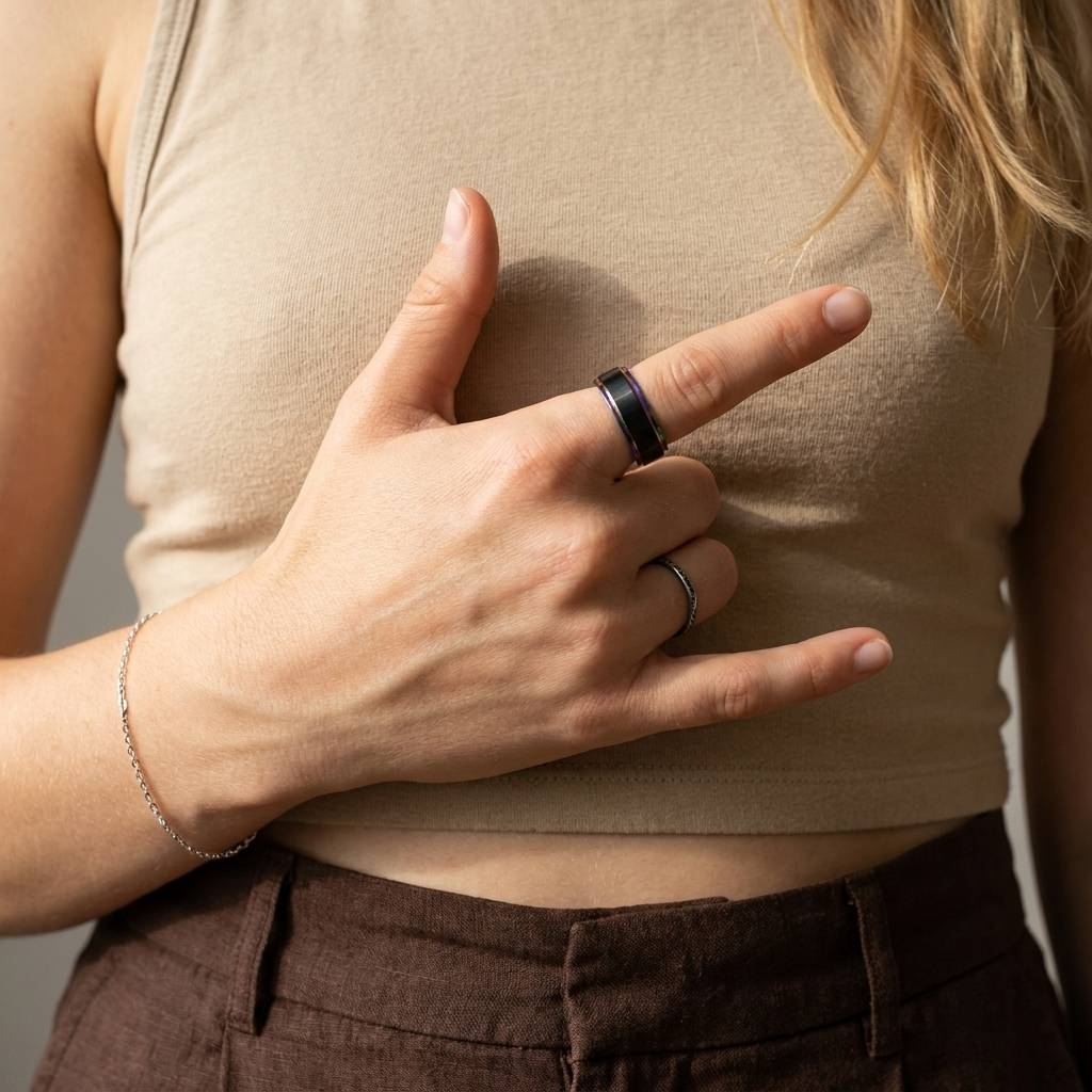 Solidarity Titanium Ring
