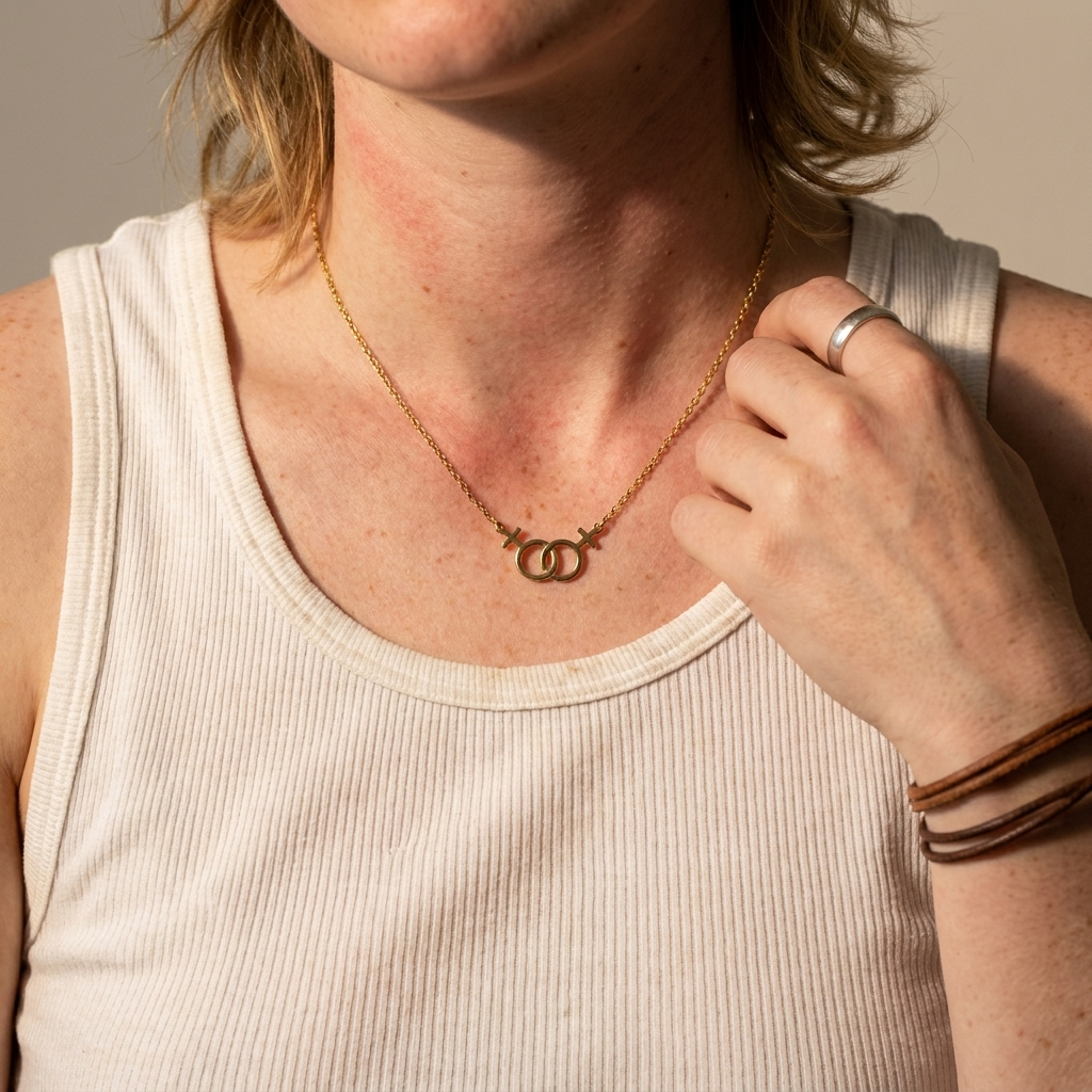 Lesbian Love Necklace