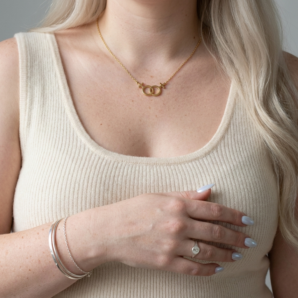 Lesbian Love Necklace
