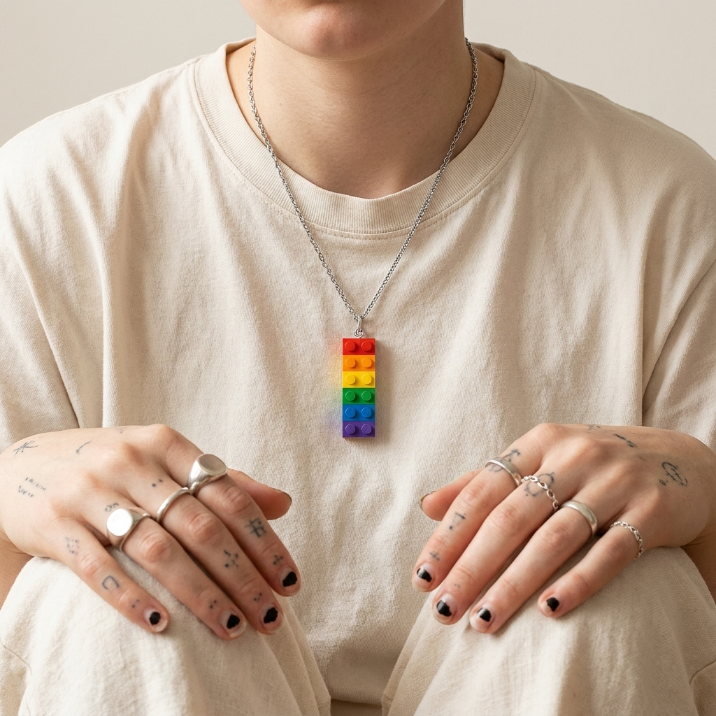 Lego Pride Necklace