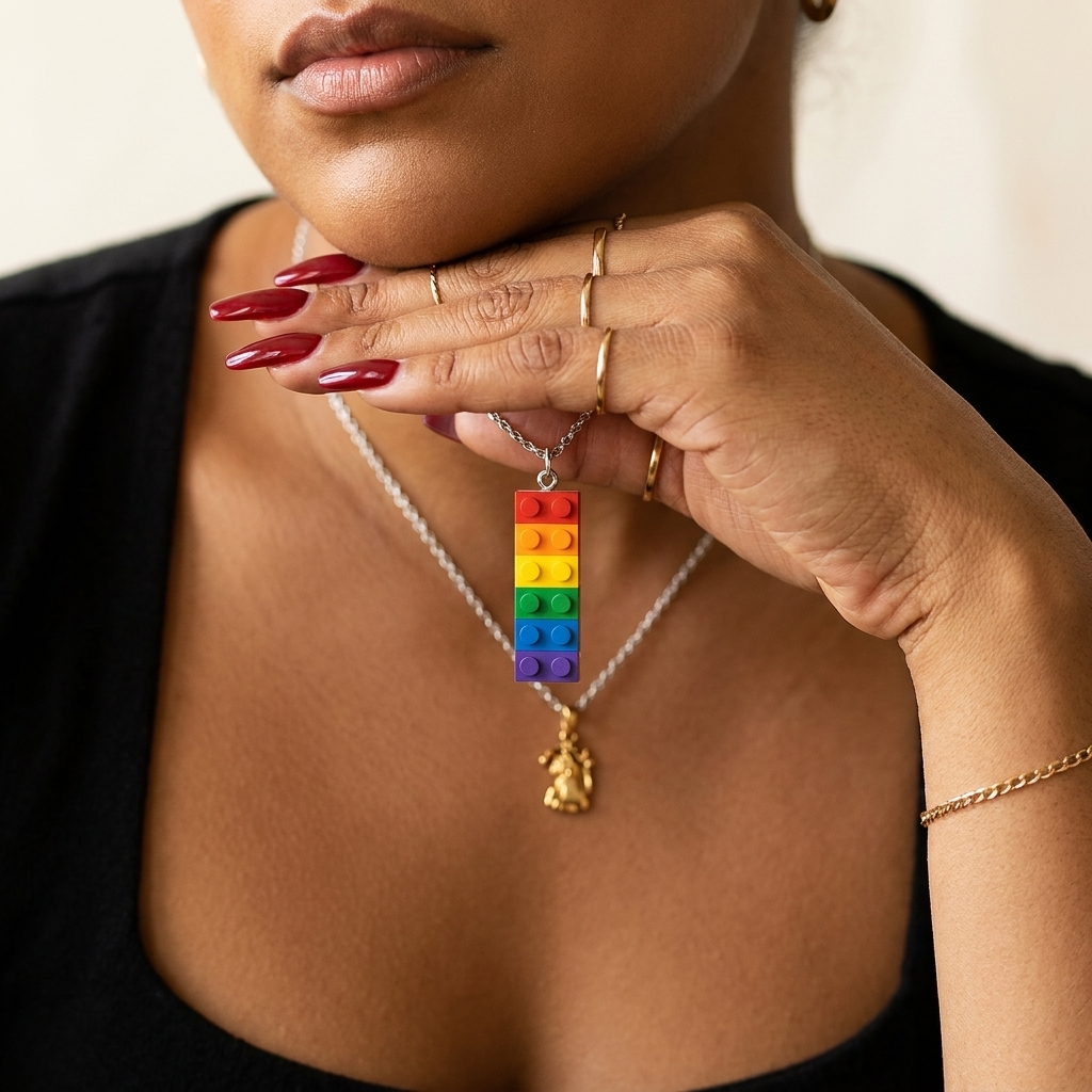 Lego Pride Necklace