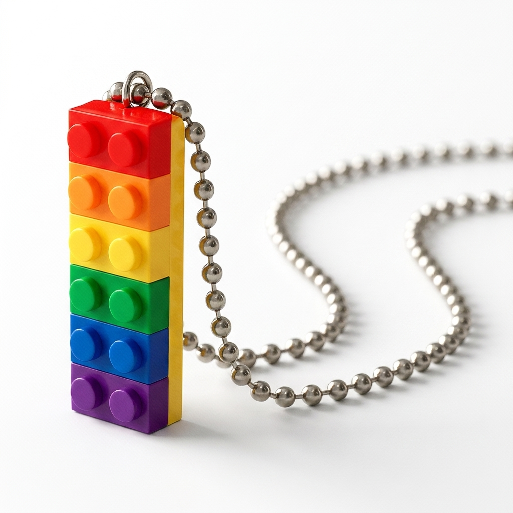 Lego Pride Necklace