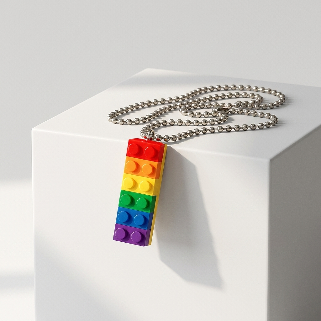 Lego Pride Necklace