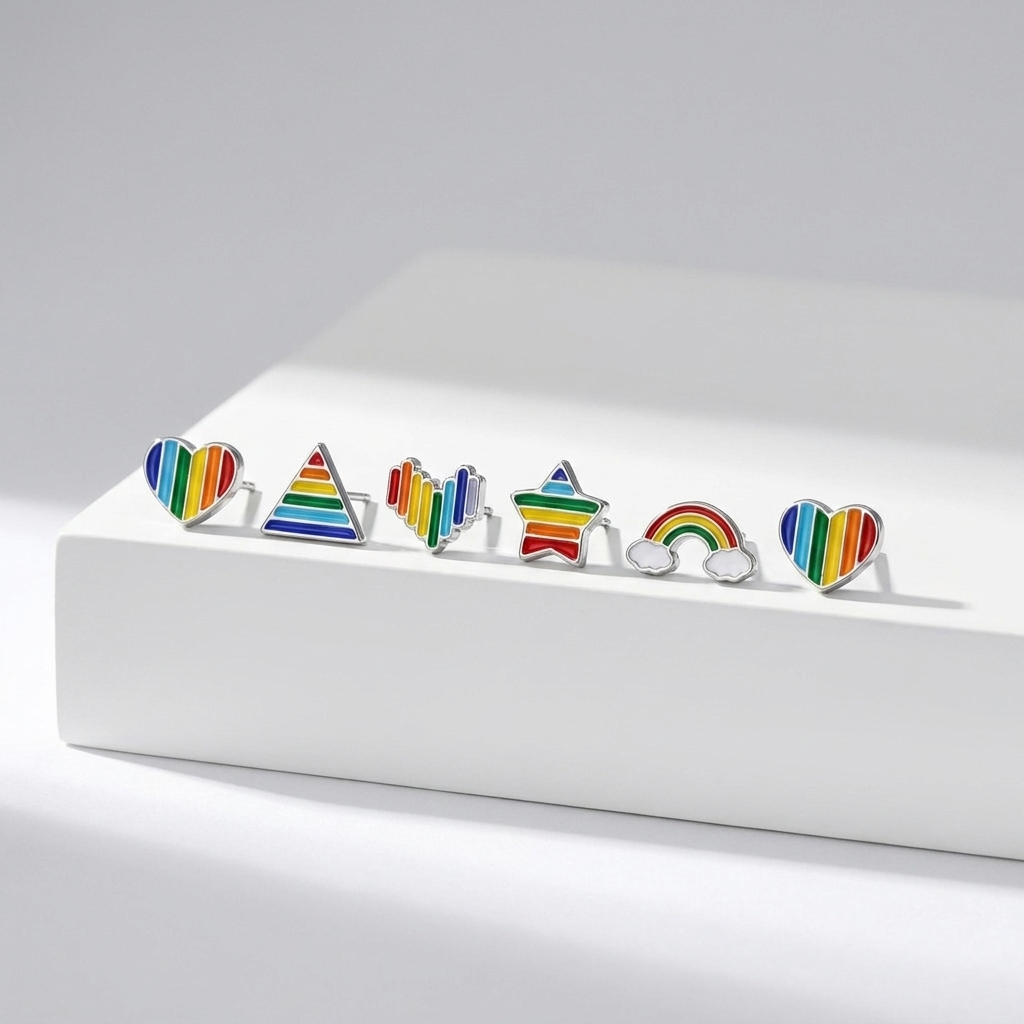 6 Pack - Pride Earrings