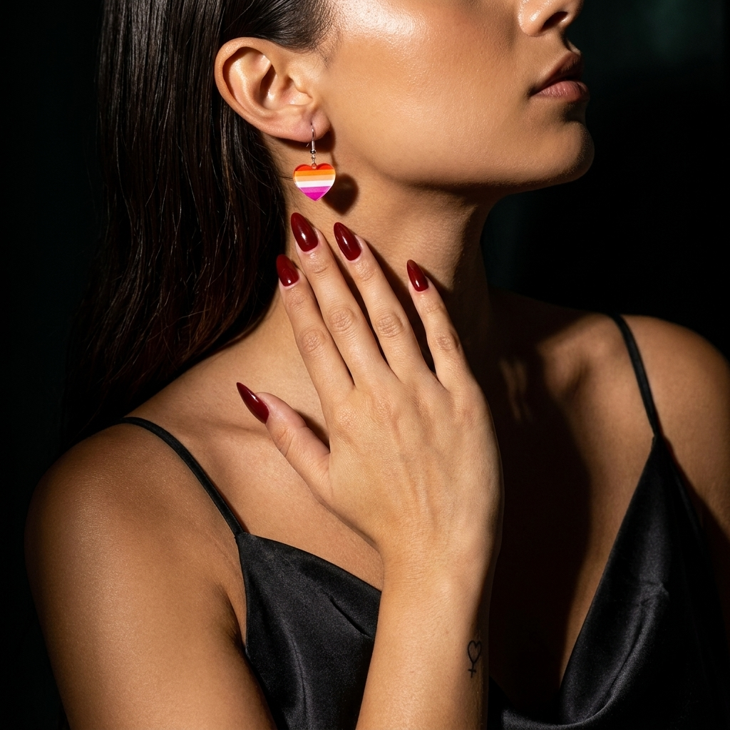 Her Flag Earrings