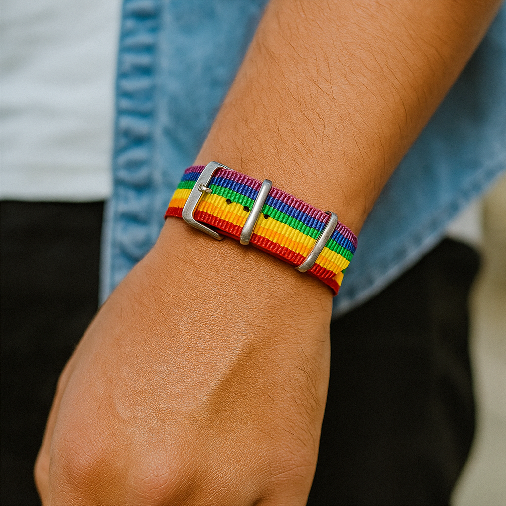 Rainbow Strap Bracelet