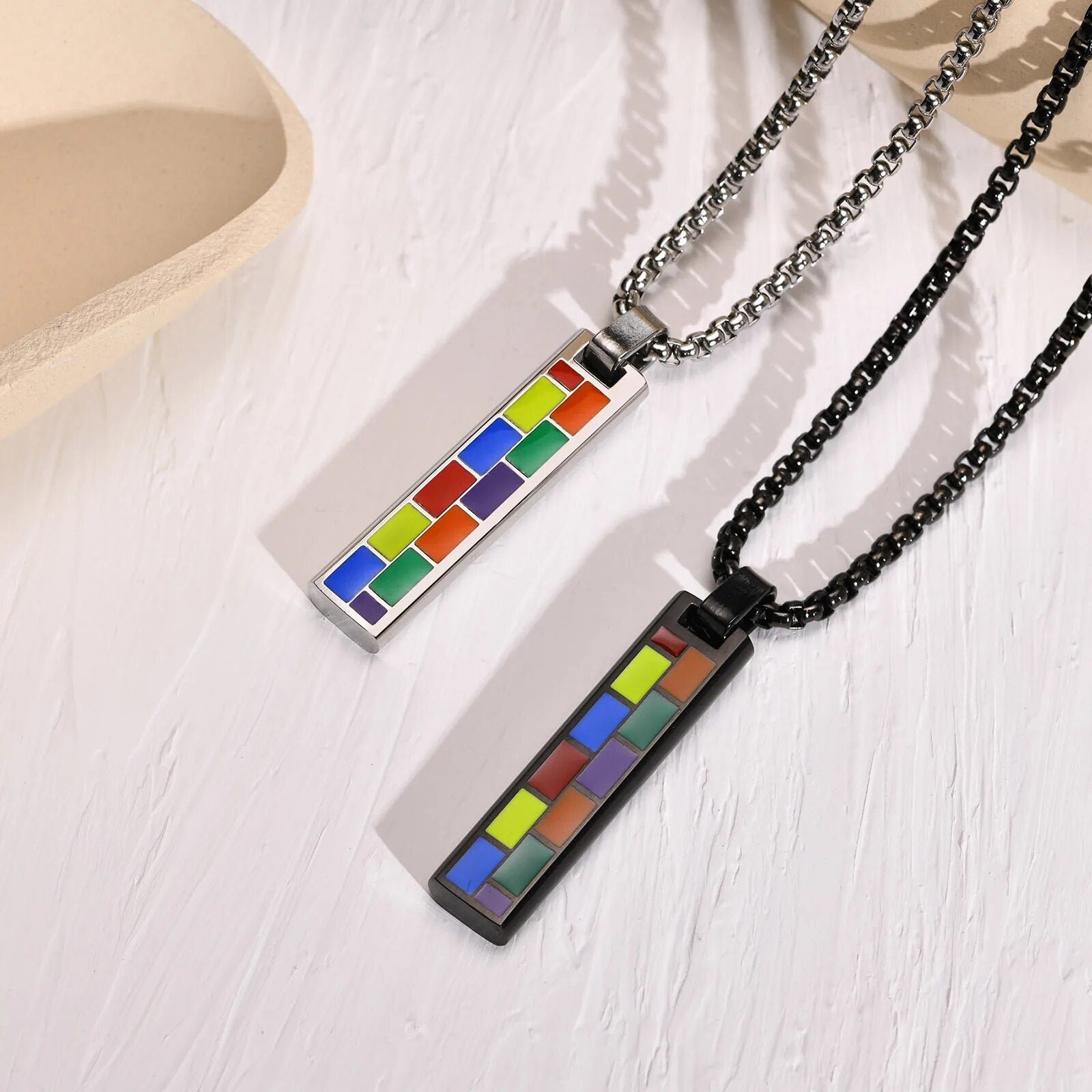 Building Block Necklace