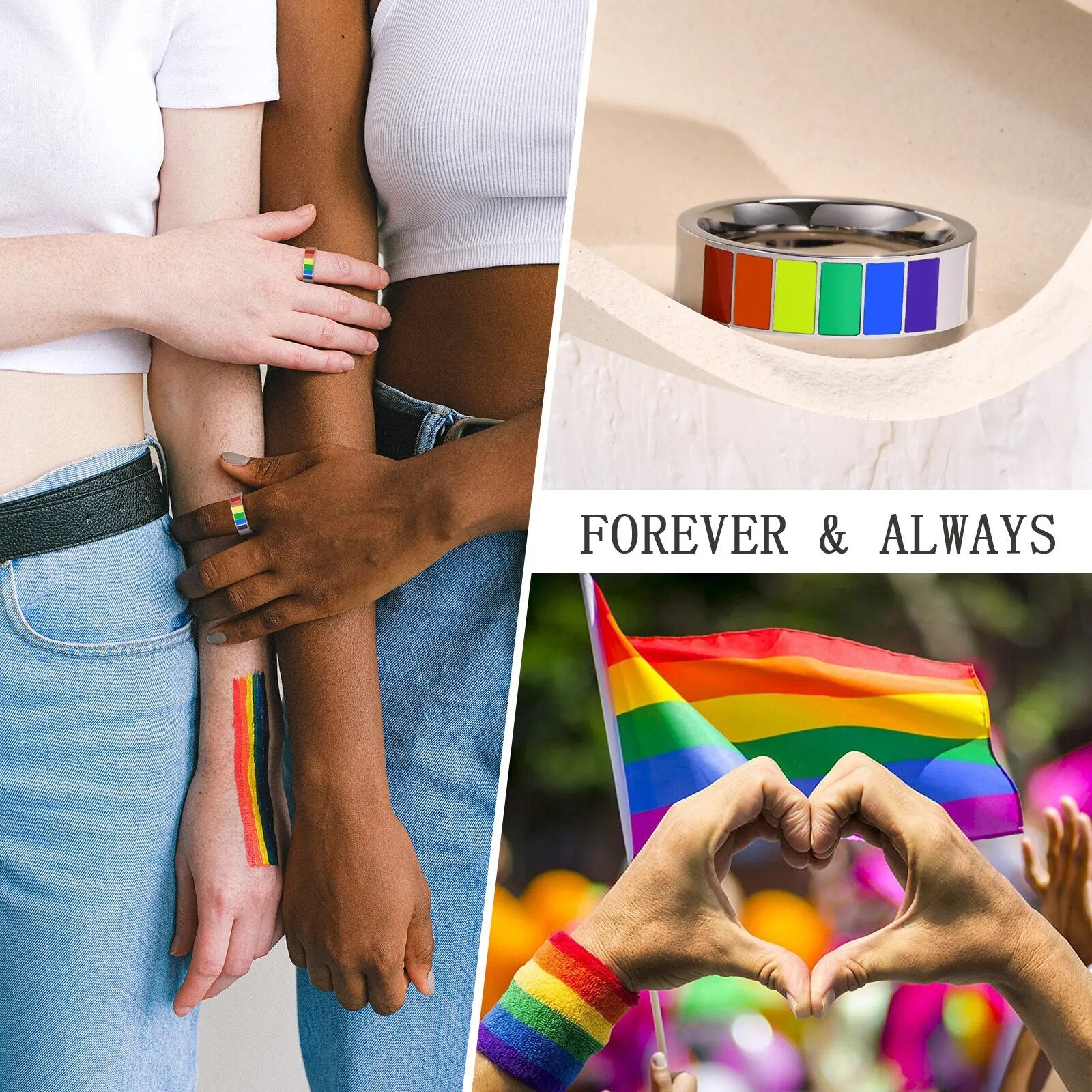 Resilience Pride Ring