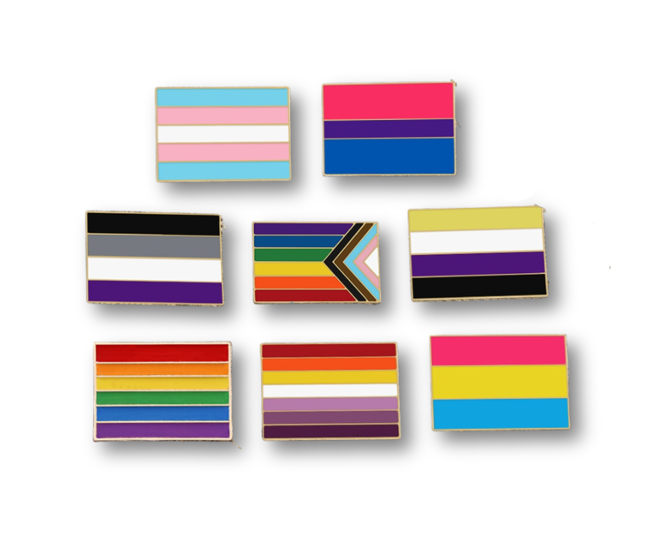 Pride Flag Badges