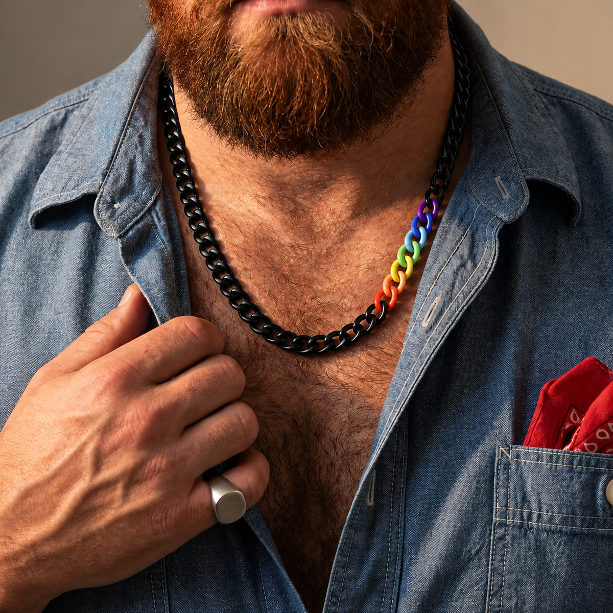 Pride Cuban Necklace