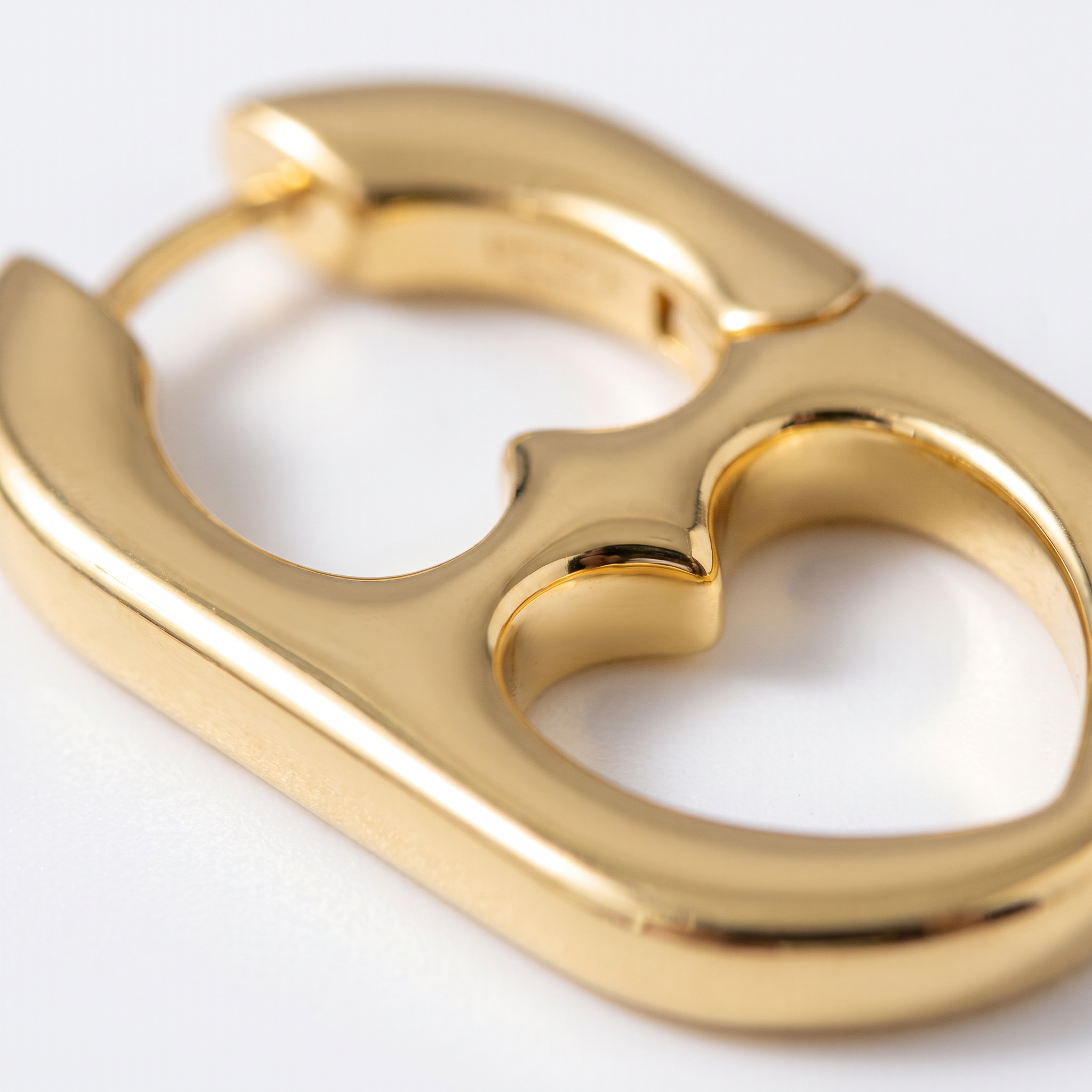 Bonded Hearts Hoops